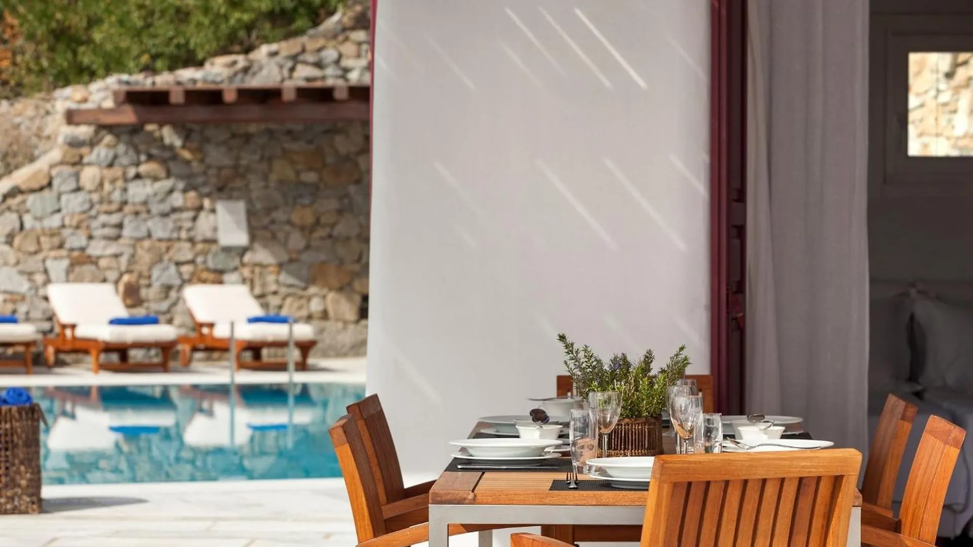 Excellent Mykonos Villa Villa Psarrou Epsilon 4 Bedrooms Stunning Sea Views Psarrou Mykonos Town