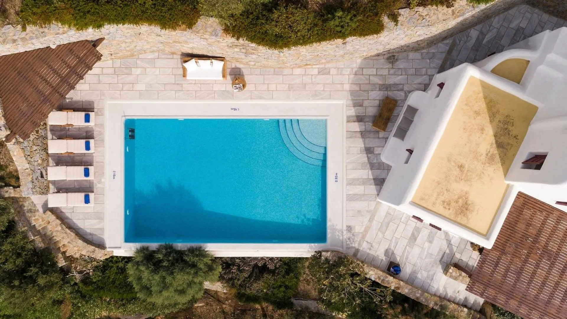 Excellent Mykonos Villa Villa Psarrou Epsilon 4 Bedrooms Stunning Sea Views Psarrou Mykonos Town
